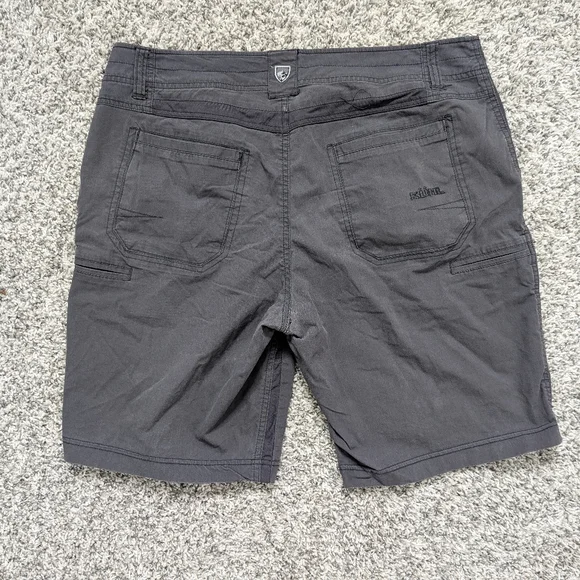 💘KÜHL Men’s Radikl 10" Hiking Shorts – Size 34 Grey – Techcore Gorpcore Tactica - Picture 6 of 10